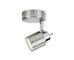 Meranti single spot nickel 1x35W 230V Oświetlenie punktowe