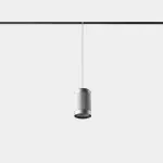 Low voltage Iris Pendant Hoop 50º 11.8W LED warm-white 2700K CRI 92 DALI-2 Black/Grey/Transparent 1476lm AV24-12V9U3DSO6