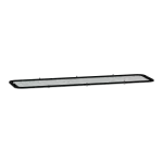 PanelSeT Standardowy przepust kablowy 445x 130mm do S3D o szerokości 500mm, głębokości 200…250mm