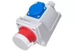 Wtyczka stała KOMBI WSC 16/5 Wtyczka 16A/400V 3P+N+Z