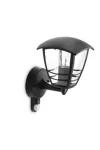 Creek IR wall lantern black 1x60W 230V myGarden Kinkiet