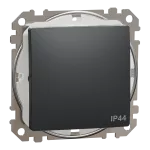 Łącznik schodowy IP44, Sedna Design & Elements, czarny antracyt