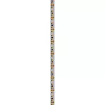 PASEK LED 2835 12V 120LED 9,6W/m 730lm/m WW 8mm IP20 5LAT 5m roll