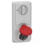 Gniazdo 380/415V, 16A, 3P+Z, IP44