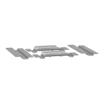 Płyta adaptacyjna PLA podwójne drzwi 320 mm, PanelSet