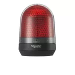 Sygnalizator świetlny bez brzęczka, czerwony, Ø100, zintegrowany LED, 100...230 V AC Harmony XVR