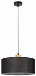 3247 Lampa wisząca Miguel E27 1xMAX40W D35 black