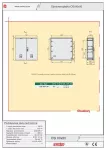 Obudowa poliestrowa - IP44/IP54, IK10, OSI 80x80 daszek płaski