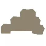 AP DLD2.5 DB Ścianka końcowa i przegroda do złączek, nr.katalogowy 1784210000