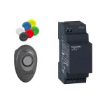 Harmony XB5 Przycisk bezprzewodowy i bezbateryjny 24 V dc plastikowy