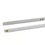 Ultra -  mini kanał elektroinstalacyjny - 21 x 12 mm - PCW - biały - 2 m