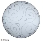 3853 Plafoniera Harmony lux E-27 2x60W 400mm biały 230V, 50Hz