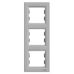 Asfora, ramka 3-krotna, pionowa, aluminium