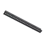 DENON RT wpust stropowy 75W/7500lm/48D/930, czarny głęboki (mat struktura) RAL 9005