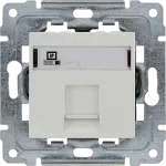 DANTE Gniazdo komputerowe poj. RJ45 (wkład MOLEX), bez ramki, BIAŁY