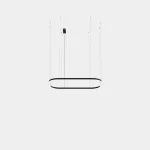 Pendant Geometric Rectangle Surface 4000x2500mm LED 255W LED neutral-white 4000K 0-10V Black 17808lm RS4U-00X9AZRU05