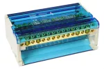 Modułowy blok rozdzielczy ShNK4x15 szary