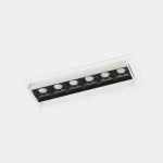 Downlight Bento Adjustable 6 LEDS 12.2W LED neutral-white 4000K CRI 92 15.8º White Black IP23 1350lm 90-7193-14-60