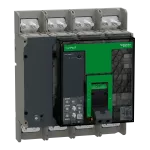 Wyłącznik, ComPacT NS1600N, 50kA przy 415VAC, 4P, stacjonarny, sterowanie ręczne, MicroLogic 6.0, 1600A