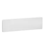 Optiline 45/70 - końcówka - 185 x 55 mm - PC/ABS - biel polarna