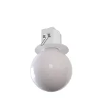 MINIMAL B1 wpust stropowy max.1x60W, E27, 230V, biały sygnałowy (mat struktura) RAL 9003