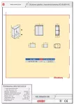 Obudowa poliestrowa - IP44/IP54, IK10, KS 66x80+KK daszek płaski