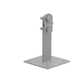 [OG] Uchwyt dachowy z płytką H-100mm