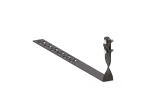 [LA 9005] Uchwyt pod dachówkę z zaczepem skręcony L-330mm; H-100mm