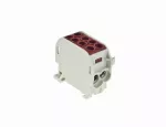 ZŁĄCZKA SZYNOWA JEDNOPOLOWA ZGX 1x35/2x25 MM2 BRĄZOWA (Al/Cu)