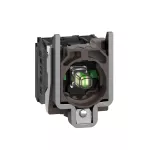 Harmony XB4 Korpus przycisku LED 24V biały metalowy, styk 2 NO
