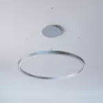 ALFREDO 1500/U wisząca DIRECT LED PHILIPS LV 94,5W/16050lm/4000K/TD/CAS, 230V, kolor srebra (gładki mat)