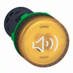 Brzęczyk ciągły/prze podświetlany żółty 110/120V Harmony XB5
