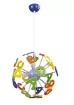 4716 Lampa wisząca ABC E-14 3x40W wielokolor 230V, 50Hz