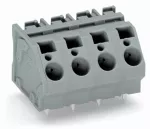 Złączka do płytek drukowanych 6 mm² RM 10 mm 2-bieg, szara 745-1352