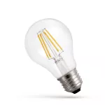 ŻARÓWKA LED GLS E-27 230V 6W COG WW CLEAR SPECTRUM