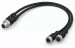 SA-C 2 x M12-F-AX M12A-M-AX Przewód czujnika elementu wykonawczego 756-5516/040-010