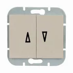 WP-11O Wyłącznik żaluzjowy-ONYX- p/t 10A, 250V; beżowy