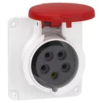 Gniazdo 16A 3P-N-E 380-415V IP44 50-60Hz