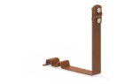 [LA 8004] Uchwyt pod dachówkę z zamkiem Rupp Ceramika / Sirius H-150mm