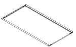 Zestaw do montażu w suficie systemowym ARMSTRONG® Q-CLIP F 1200x600 /biała 9010ab
