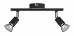 Limbali bar/tube black 2x50W 230V Oświetlenie punktowe