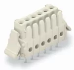 Gniazdo THT Pin lutowniczy 0,9 x 0,9 mm konstrukcja prosta, jasnoszare 734-472/037-000