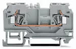 2-przewodowa złączka przelotowa 4 mm², niebieska 880-904