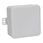 E1200 - Puszka odgałęźna naścienna, szara IP55 80 x 80 x 37 mm