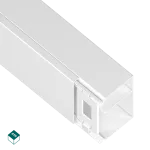 KE / Kanał Elektroinst. PVC-U 60/90 2kas Biały - 2 m (6 szt./op.)
