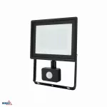 NAŚWIETLACZ LED SMD KASTEL 50W 6500K 4320LM IP65 CZARNY CZ. PIR