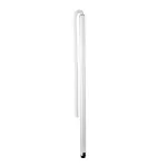 Optiline 45 - słupek - wolnostojący -  jednostronny - biel polarna - 2450 mm