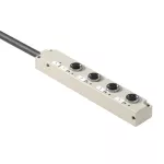 SAI-4-F 5P M12 L 5M Pasywny rozdzielacz czujnik / człon wykonawczy (z przewodem), nr.katalogowy 1070630000