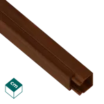 MKE / Kanał Elektroinst. PVC-U 18/20 Drewno Ciemne - 2 m (25 szt./op.)