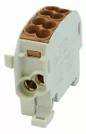 SCB 25 Blok rozdzielczy - odgałęźny Al/Cu 80110 SIMBLOCK brązowy